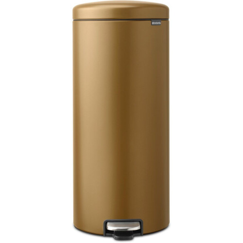 Brabantia NewIcon - Prullenbak - 30 liter - Warm Brass Tweedehands