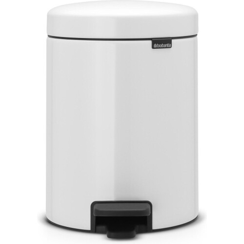 Brabantia NewIcon Prullenbak - 5 liter - White