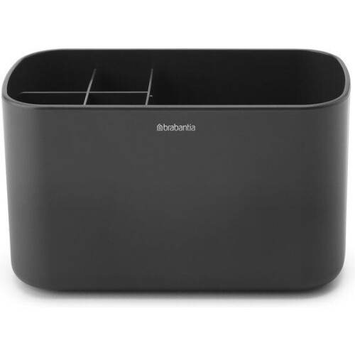 Brabantia ReNew Tandenborstelhouder - 11 x 19,6 x 9,9 cm - Dark Grey