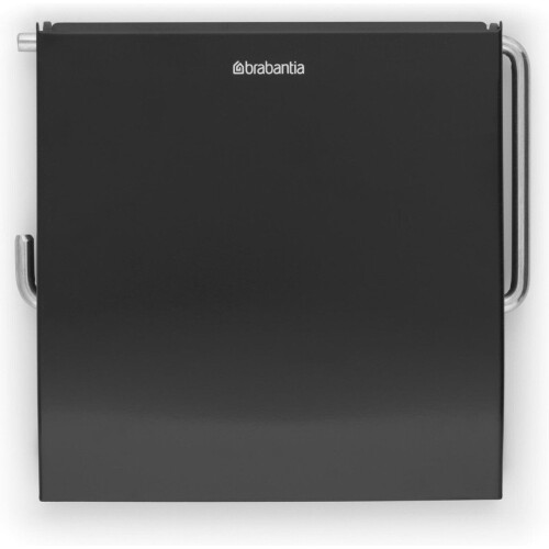Brabantia ReNew - WC Rolhouder - Met Klep - Hangend - Matt Black