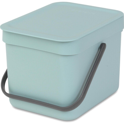 Brabantia Sort&Go Prullenbak - 6 liter - GFT-afval - Mint Tweedehands