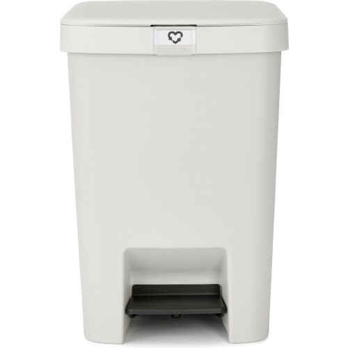Brabantia StepUp - Pedaalemmer - 25 liter - Gerecycled - Light Grey Tweedehands