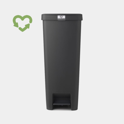 Brabantia StepUp - Pedaalemmer 40L - 91% gerecycled materiaal - Grijs