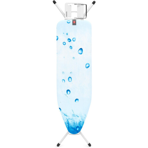 Brabantia Strijkplank B - Strijkijzerhouder - 124 x 38 cm - Ice Water