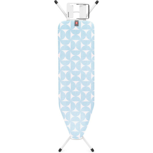 Brabantia Strijkplank B - Strijkplank - Stoomstrijkijzerhouder - 124 x 38 cm - Fresh Breeze Tweedehands