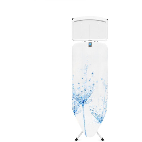 Brabantia Strijkplank C - Stoomstrijkplank - XL 124x45 cm - Cotton Flower