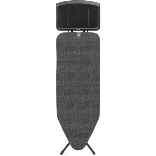 Brabantia Strijkplank C - Stoomstrijkplank - XL model 124x45 cm - Denim Black