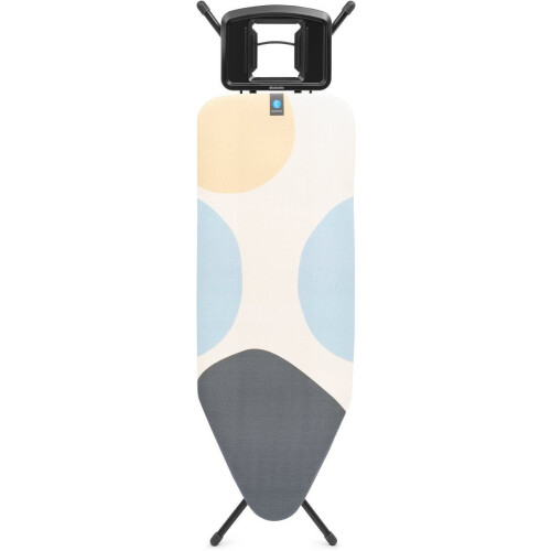 Brabantia Strijkplank C - Stoomstrijkijzer - XL 124x45 cm - Spring Bubbles Tweedehands