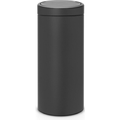 Brabantia Touch Bin Prullenbak - 30 liter - Soft-Touch sluiting - Mineral Infinite Grey