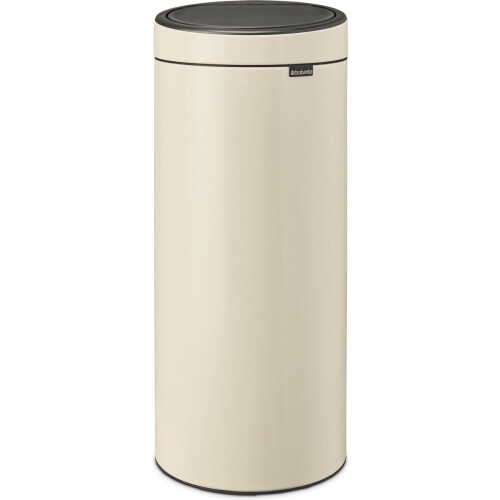 Brabantia Touch Bin Prullenbak - 30 liter - Soft-Touch sluiting - Soft Beige Tweedehands