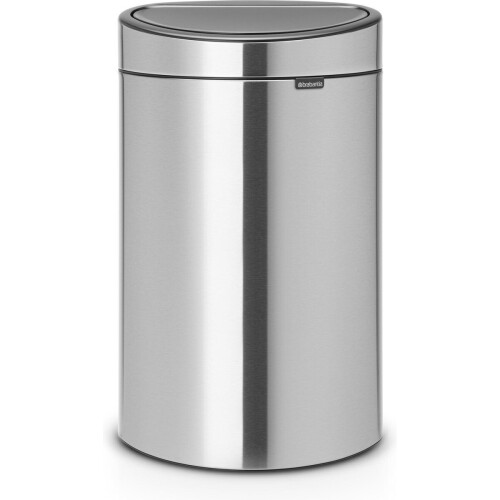 Brabantia Touch Bin Recycle Prullenbak - 10+23 liter - Afvalscheiding - Matt Steel Tweedehands