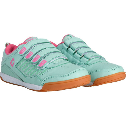 Brabo Junior - Indoor Hockeyschoenen - Klittenband - Light Green Tweedehands