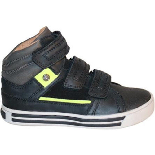 Braqeez Davey Day - Veterschoenen - Klittenbandsluiting - Zwart