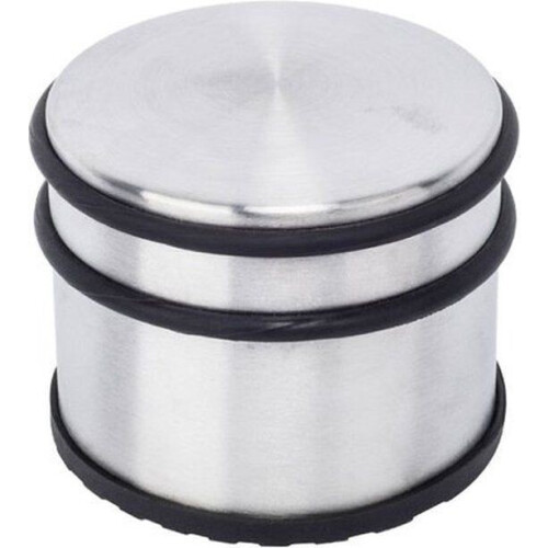 BRASQ Deurstopper RVS 1.1 Kg - Deurbuffer anti slip - Binnen en buiten