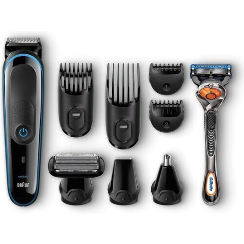 Braun 3080 - Multi Grooming Kit - 4 kammen 13 lengtes 0,5-21 mm - Waterbestendig Tweedehands