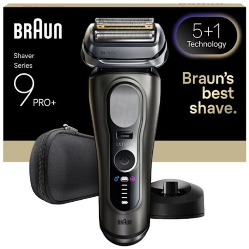 Braun Series 9 PRO+ 9615S - Elektrisch scheerapparaat - 5+1 scheerelementen - Grijs