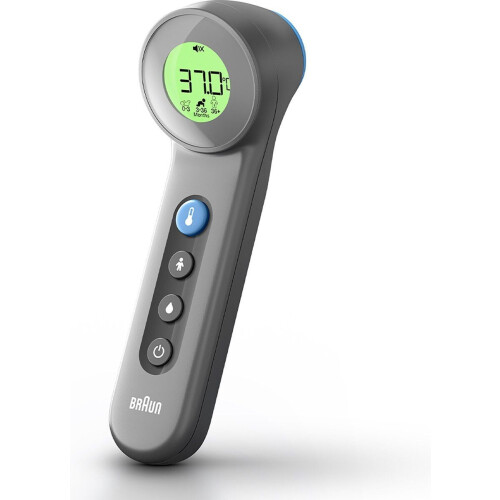 Braun BNT400B - Koortsthermometer - Touch/No Touch - Antraciet Tweedehands
