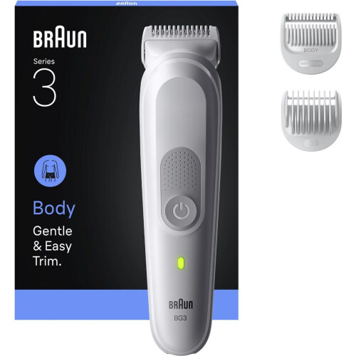 Braun Body Groomer Series 3 BG3530 - Trimmen&Verzorgen - SkinGuard Technologie - Waterdicht - Grijs Tweedehands