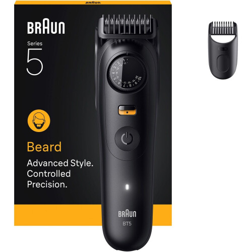 Braun BT5500 - Tondeuse - Douchebestendig - 20 lengtestanden - Oplaadbare accu