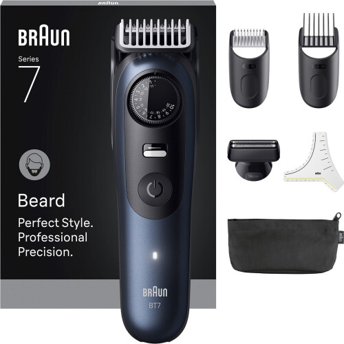 Braun BT7520 - Baardtrimmer - 40 lengte-instellingen - Douchebestendig Tweedehands