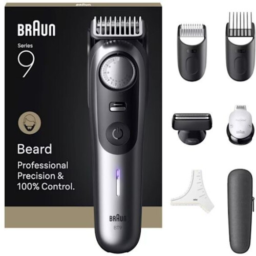 Braun BT9520 - Baardtrimmer - 52 lengtestanden - Douchebestendig