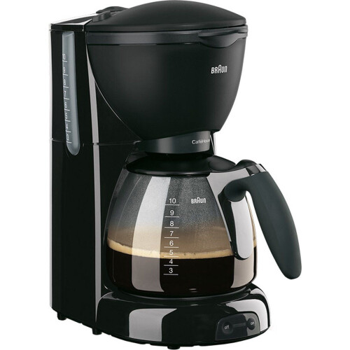 Braun CaféHouse PurAroma Plus KF560/1BK - Filter-koffiezetapparaat - OptiBrew-systeem - Zwart Tweedehands
