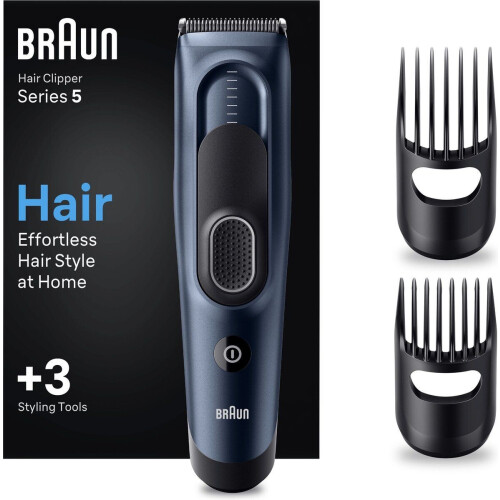 Braun HC5350 - Haartrimmer - 17 Lengte-Instellingen - Blauw Tweedehands