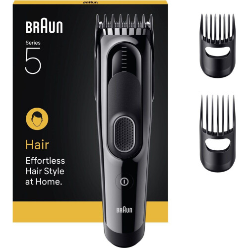 Braun HC5530 - Haartrimmer - 17 lengtes levenslang scherp - Zwart Tweedehands