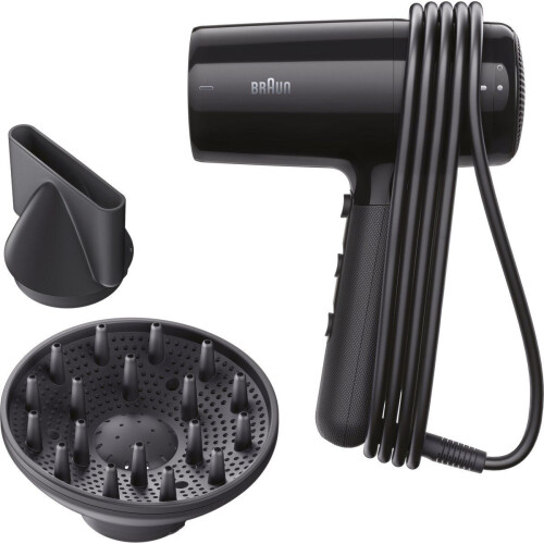 Braun HD2.2 - Föhn BRHD225E - 2200W IONTEC Technologie - Zwart Tweedehands
