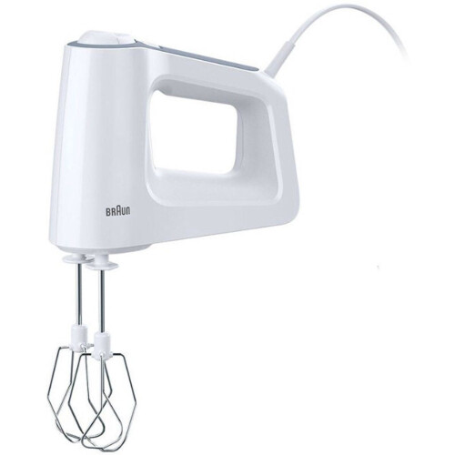 Braun HM 3135 WH - Handmixer - 500W 5 snelheden - Wit Tweedehands
