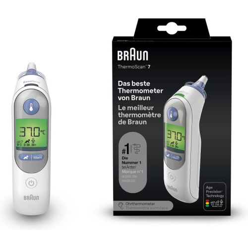 Braun IRT 6520 - Thermometer - Age Precision technologie - (21 stuks)