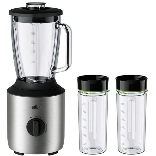 Braun SIJB 3272 SI - Blender - 800W 1,5L - Roestvrijstaal