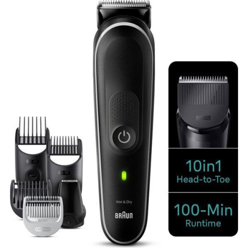Braun MGK5440 - Scheer- knip- en trimapparaat - 100 min gebruikstijd - Zwart Tweedehands