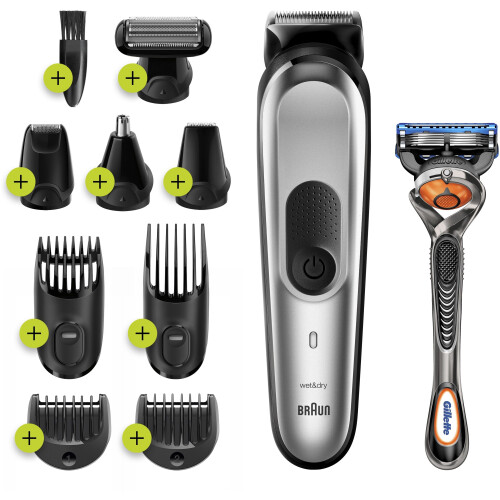 Braun MGK7220 - 10-in-1 Baardtrimmer - 13 lengte-instellingen - inclusief Gillette Fusion5 ProGlide scheermes Tweedehands