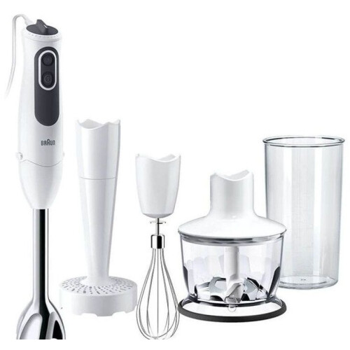 Braun MQ 3137 - Staafmixer - 750W - SplashControl - Wit Tweedehands