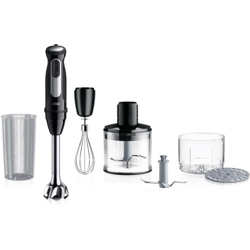 Braun MQ55.254MBK - Staafmixer - 1000W 25 snelheden - Zwart