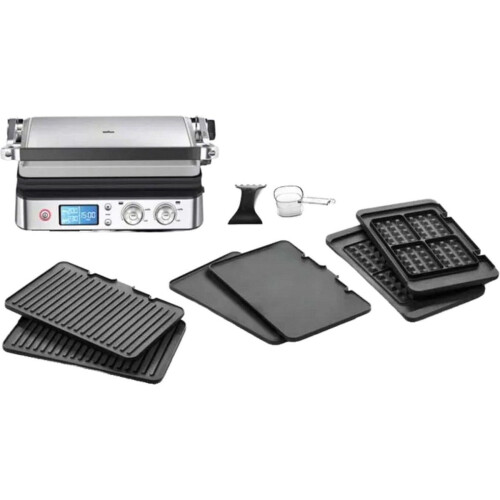 Braun MultiGrill 9 CG9047 - Grill - 3-in-1 standen - Zwart Tweedehands