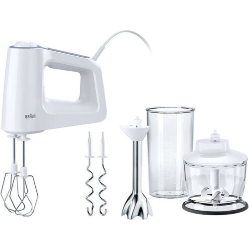Braun Multimix 3 HM3137WH - Handmixer - 5 snelheden - Wit