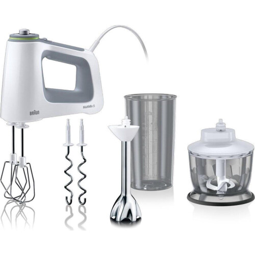 Braun MultiMix 5 HM 5137 - Handmixer - 750W motor - Zilver Tweedehands
