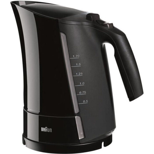 Braun Multiquick 3 WK 300 - Waterkoker 1,6L 2200W - Snoerloos - Zwart
