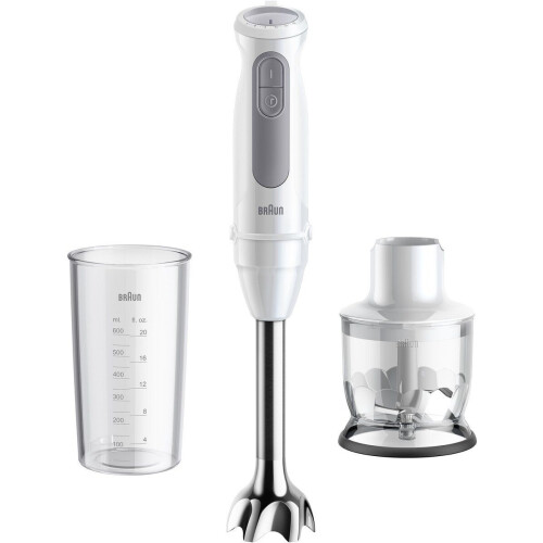Braun MultiQuick 5 MQ50.201M - Staafmixer - 1000 W - Wit Tweedehands