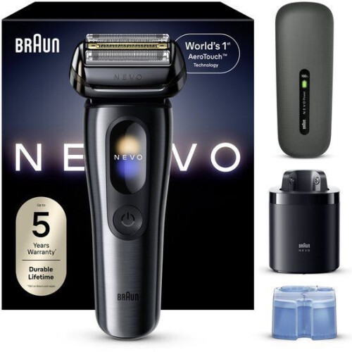 Braun NEVO - Elektrisch Scheerapparaat - AeroTouch-technologie - Smart display