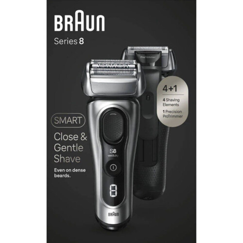 Braun Series 8 8513s - Scheerapparaat - 4 sonische scheerelementen - Zwart
