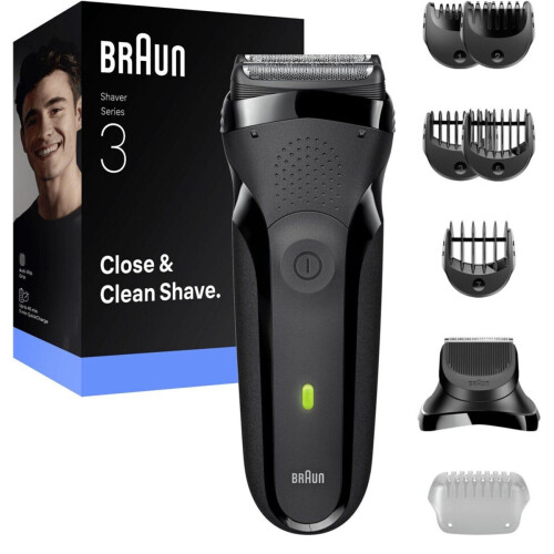 Braun Series 3 300BT - Elektrisch scheerapparaat - 3 Flex-scheerbladen - Waterdicht Tweedehands