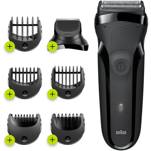 Braun Series 3 300BT - Elektrisch scheerapparaat - 3 Flex-scheerbladen - Waterdicht