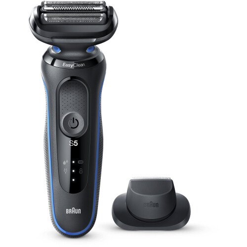 Braun Series 5 50-B1200s - Elektrisch Scheerapparaat - 3 Flexibele Mesjes - Blauw Tweedehands
