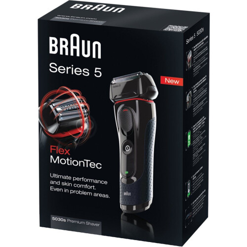 Braun Series 5 5030s - Scheerapparaat - Droog - Zwart