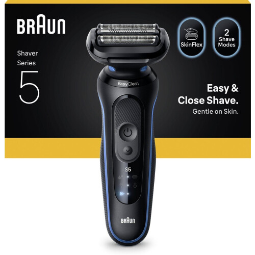 Braun Series 5 - Elektrisch Scheerapparaat - 50 min batterijduur + 1 Opzetstuk - Zwart