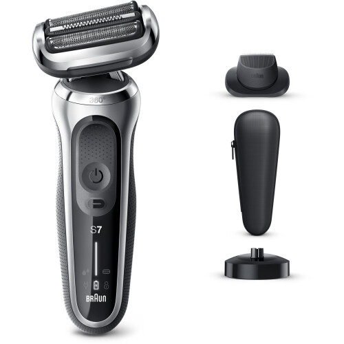 Braun Series 7 70-S4200cs - Elektrisch Scheerapparaat - 360° Flex-kop AutoSense - Zilver