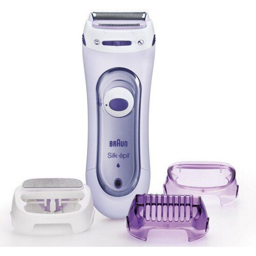 Braun Silk-épil 5-560 - Draadloze Ladyshaver - 3-in-1 Scheerapparaat Trimmer Scrubsysteem Tweedehands